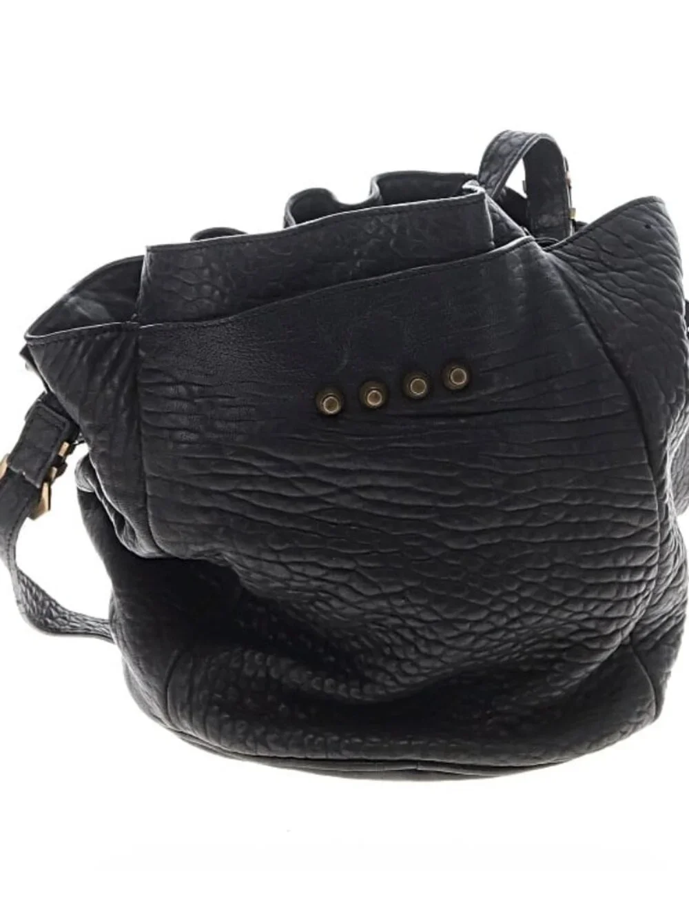 Alexander Wang Diego Bucket Bag with distinctive studded base